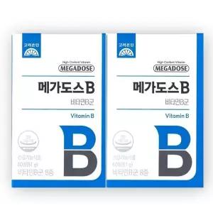 고려은단 메가도스B 비타민B군 복합 60정 x 2개