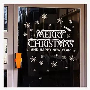 인테리어 눈꽃메리크리스마스 학교 꾸미기 스티커 관공서 FDX-2103 겨울X-MAS