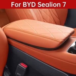 BYD 씰라이언 7 차량용 센터 콘솔 암레스트 가죽 케이스 보호 커버 패드 공급업체 인테리어 개조 액세서리