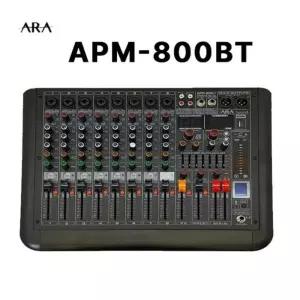 파워드믹서 앰프 대출력 1600W USB 블루투스 전문가용