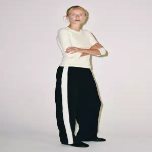 ZARA 사이드 밴드 팬츠 - 블랙 1165/725/800