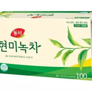 동서 현미녹차 티백 차 1.5g x 100T