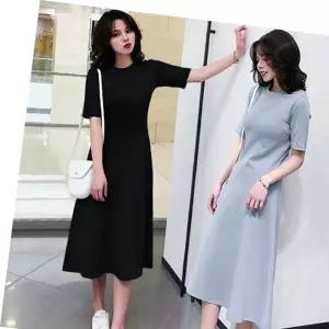 여친 반팔 원피스 A라인 여성스러운 데이트룩