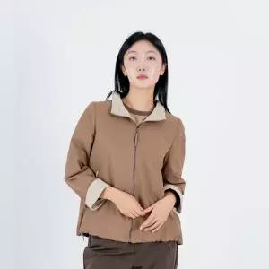 [메지스](대구신세계)이중카라 배색 점퍼 P32D02JP0