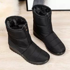 부츠 방한화 겨울 집업 방한 여자 중년 겨울여자부츠