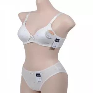 별무늬 노와이어 3단계 A컵 풀컵브라세트 중딩속옷