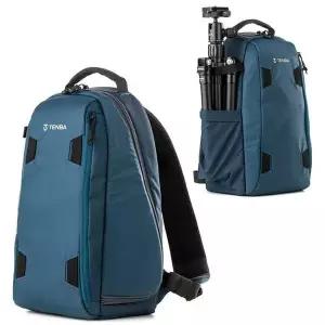 [셀러에이드]TENBA 사진작가 카메라 가방 백팩 Solstice 7L Sling Bag Blue (636-422)