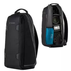 [셀러에이드]TENBA 사진작가 카메라 가방 백팩 Solstice 10L Sling Bag Black (636-423)