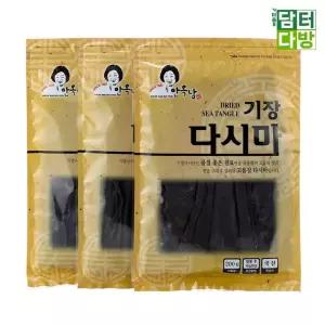 안옥남 기장 다시마 200g x 3남 대용량 육수내기 재료 간단조리