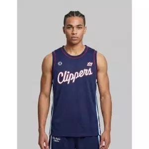 NBA 어센틱 농구 유니폼 메쉬 슬리브리스 네이비