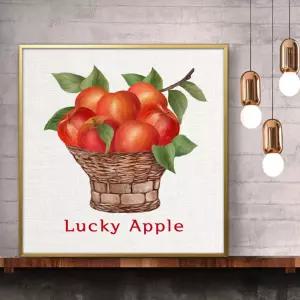 사과그림 돈들어오는 50G 3APP1 풍수그림 액자