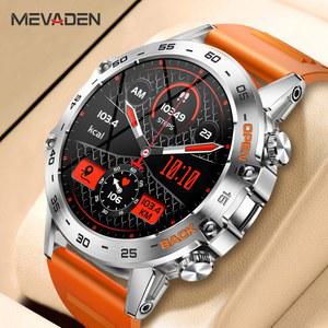 MEVADEN 1.39인치 블루투스 통화 스마트워치 남성 스포츠 피트니스 트래커 시계 IP67 방수 스마트워치 안드로이드 IOS MD52용