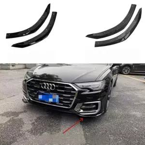 아우디 A6 C8 S-line S6 A6 스탠다드 제외 범퍼 가드 -2025 자동차 오버레이 외부 앞 범퍼 코너 보호