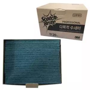 3M 다목적수세미 20개입/수세미/일반 설거지 주방청소