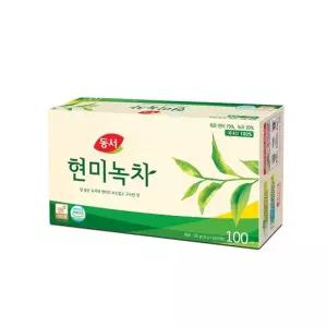 동서 현미녹차 100T 150g 1개입 녹차티백 건강차 티타임 우림차 향긋한