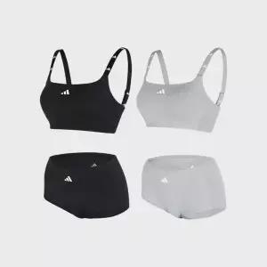 ADIDAS UNDERWEAR [2SET] 퍼포먼스 에어로레디 하이브리드 브라팬티 2361323
