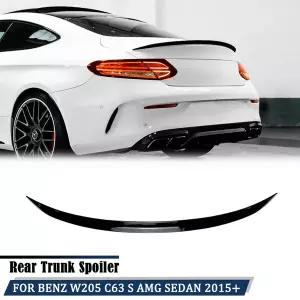 스포일러 리어 에어로파츠 메르세데스-벤츠 호환 C 클래스 C63 C43 C180 C200 C250 C300 C400 C450 AMG 블