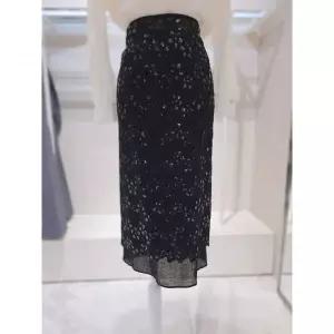 이월수량 더 아이잗 레이스 시퀸 밑단 레이어드 H라인 스커트 031 R4A0SK 031 2819576