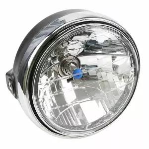 DC 12V Motorcycle Headlight Round H4 LED Head Lamp