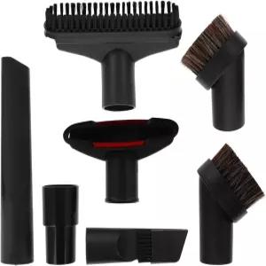 범용 진공 청소기 부착 키트 7피스 교체 부품 32mm~35mm 호스 어댑터 틈새 도구 및 브러시 액세서리 차량