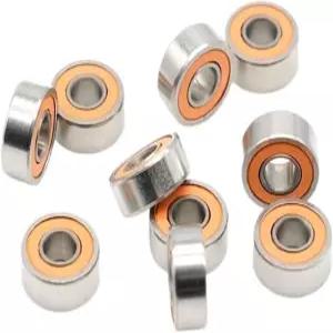 1Pcs SMR103 2RS 3x10x4 스테인리스 스틸 하이브리드 세라믹 윤활 건식 낚시 릴 베어링