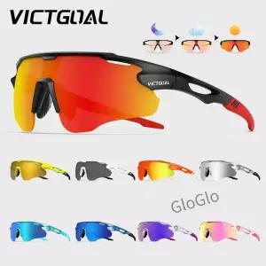 VICTGOAL 사이클링 스포츠 고글 선글라스 UV400 야외 MTB 도로 자전거 안경 운전 낚시