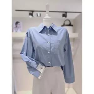 한정수량 더 아이잗 소매 배색 레터링 매력 루즈핏 셔츠 L02 N9A0B L02 2819448
