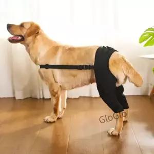 부상 회복 반려동물 무릎 패드 엉덩이 보호 다리 천 찢어진 뒷다리 버팀대 랩 벨트 개