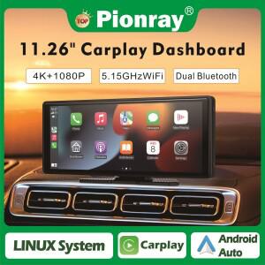안드로이드오토 올인원 카플레이 자동차 전자기기 오토 모니터 Pionray 9/11.26 인치 CarPlay 화면 멀티미
