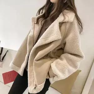 여자 페이크퍼 무스탕 자켓 가을 겨울 아우터
