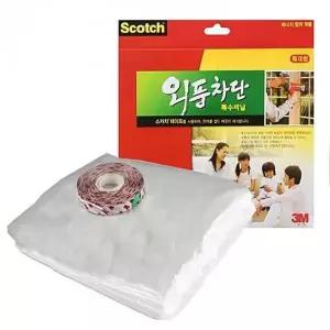 [제이큐]비닐 대형 방풍 커버 시트 창문 바람막이 틈새 가림막