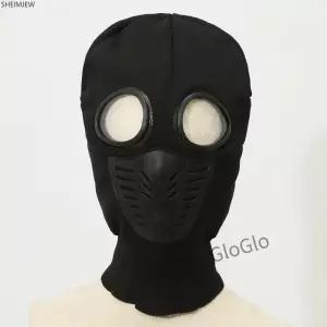 성인 마법사 악마 역할 놀이 소품 할로윈 죽은 마녀의 날 튬 라이딩 따뜻한 니트 모자 파티 무대 마스크