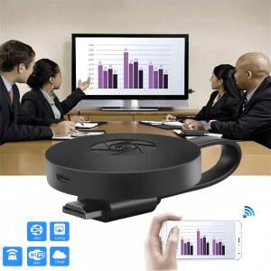 TV 2.4G 4K 무선 W F 미러링 TV 스틱 HDM 어댑터 1080P 디스플레이 동글 Phone 용 Samsung Huawe Andro d Phone