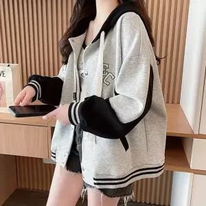 디에고 후드 점퍼 야구점퍼 아우터