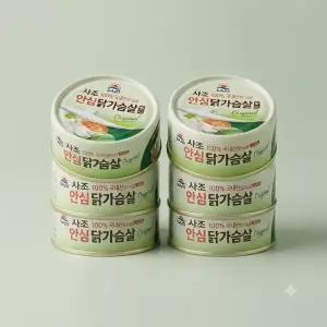 사조 안심 닭가슴살 135g, 10개