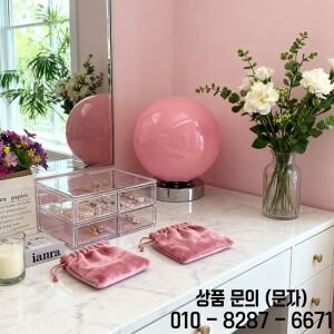 무라노 글라스 데스크 램프 USB 전원 유리 테이블 침실 빈티지 3가지 색온도 조절 가능