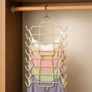 (타입 단일상품)나시 속옷 행거 논슬립 옷걸이 옷장 시스템 정리함