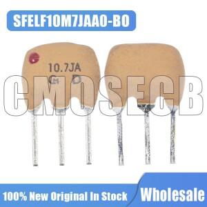 10PCS 직접 삽입 필터 SFELF100M7JAA0-BO 세라믹 발진기 3핀 10.7MHZ