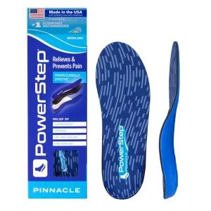 파워스텝 피나클 아치 서포트 깔창 교정용 남녀공용 블루 Men's Size 12-13