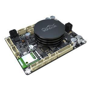 WONDOM 2 X 50와트 클래스 D 오디오 앰프 보드 블루투스 5.0 QCC3034 & ADAU1701 DSP - JAB3+ 홈 스피커 DI
