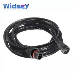 IP68 방수 커넥터 길쭉한 연장선 234 코어 22AWG 0.3 정사각형 2핀 와이어 포함 0.5m 1m 5m