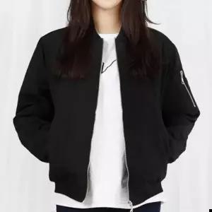 항공점퍼 여자 빅사이즈 겨울 기본 블루종 패딩