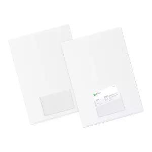 문화산업 A4 고투명 명함홀더 F4495-7 1봉(10장)