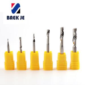 1FAM 정날 알루미늄용 외날 초경 엔드밀 1mm-3mm 업컷
