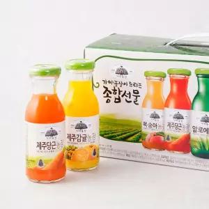 웅진 가야농장 종합 과일주스 선물세트 180ml*12
