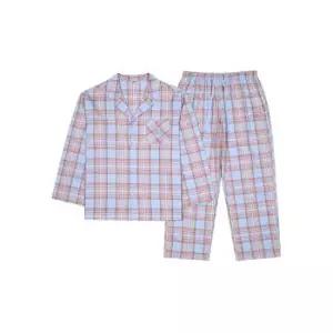 [휠라 공식] 영라이프 체크 남성 파자마 세트 (FI4PJG1405MMTB)