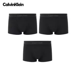 [Calvin Klein]캘빈클라인 언더웨어 스트레치 드로즈 남자 트렁크 팬티 3팩 세트 NB4389-001