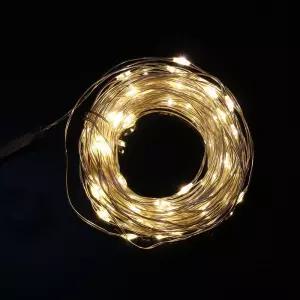 USB 100구 LED 드럼 와이어 10M 웜색 트리 전구/장식/인테리어/조명/꼬마/볼전구/줄전구/캠핑/간판/트리용