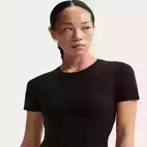 나이키 NIKE 젠비 드라이 핏 반소매 탑 W - 블랙쿨 그레이 IB8965-010
