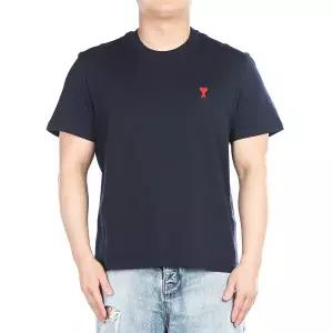 (아미) 26SS BFUTS035 724 430 남녀공용 하트로고 반팔 티셔츠